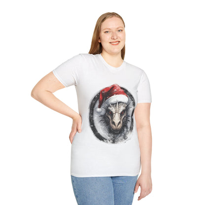 Festive Dragon Magic Unisex Tee: A Holiday Roar!