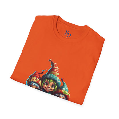 Elfin Magic Trio: Colorful Vintage Unisex Softstyle Tee