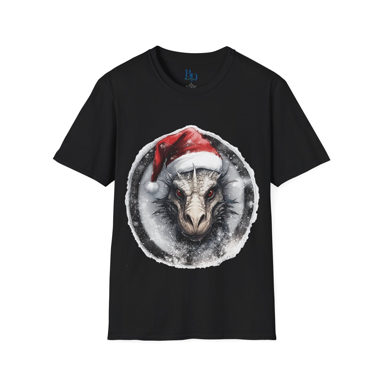 Festive Dragon Magic Unisex Tee: A Holiday Roar!