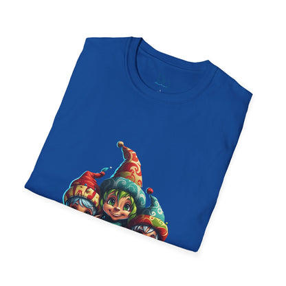 Elfin Magic Trio: Colorful Vintage Unisex Softstyle Tee