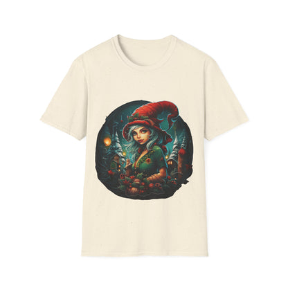 Enchanted Elf Magic Unisex Tee: A Vintage Christmas Delight