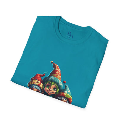 Elfin Magic Trio: Colorful Vintage Unisex Softstyle Tee