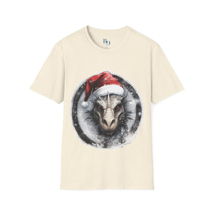 Festive Dragon Magic Unisex Tee: A Holiday Roar!