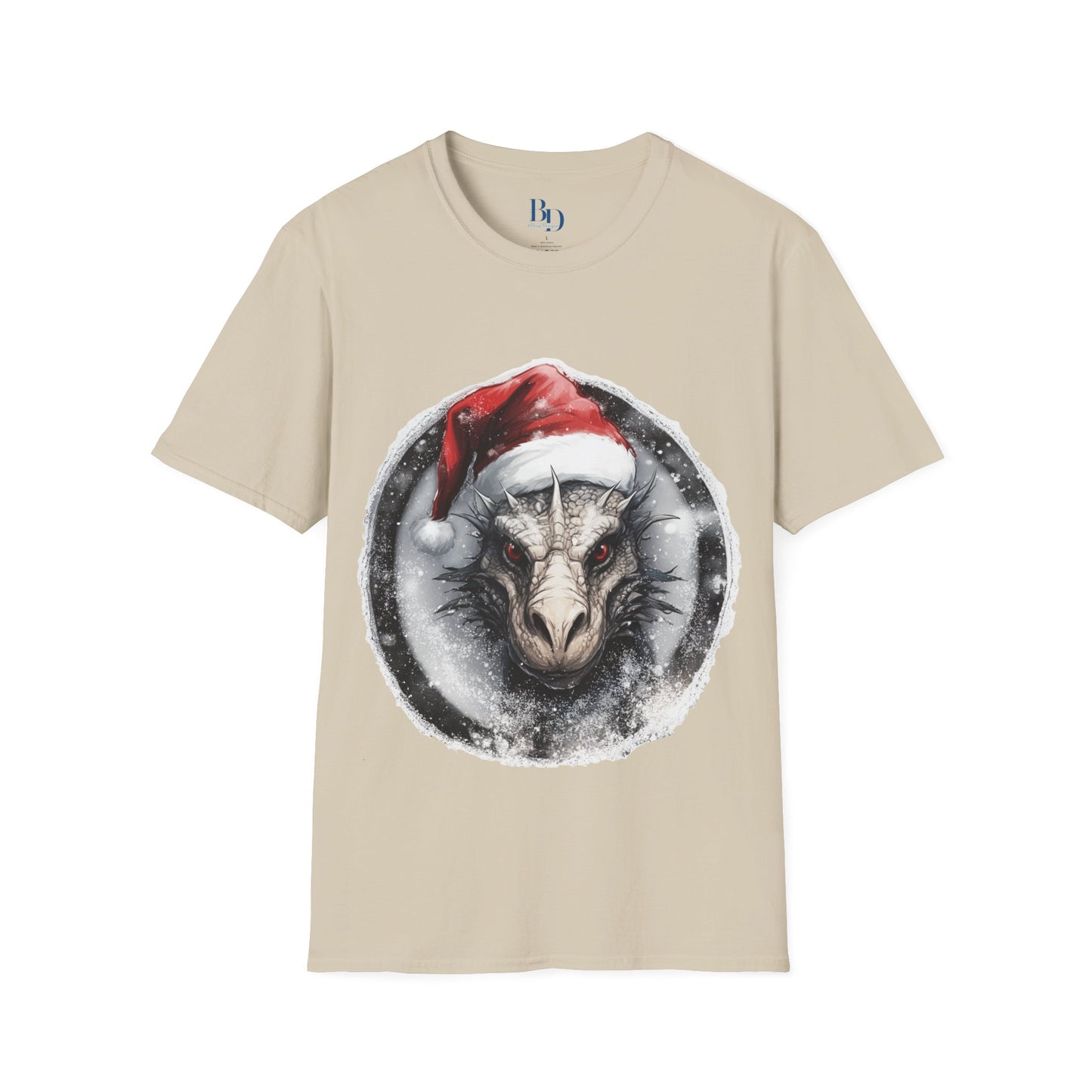 Festive Dragon Magic Unisex Tee: A Holiday Roar!