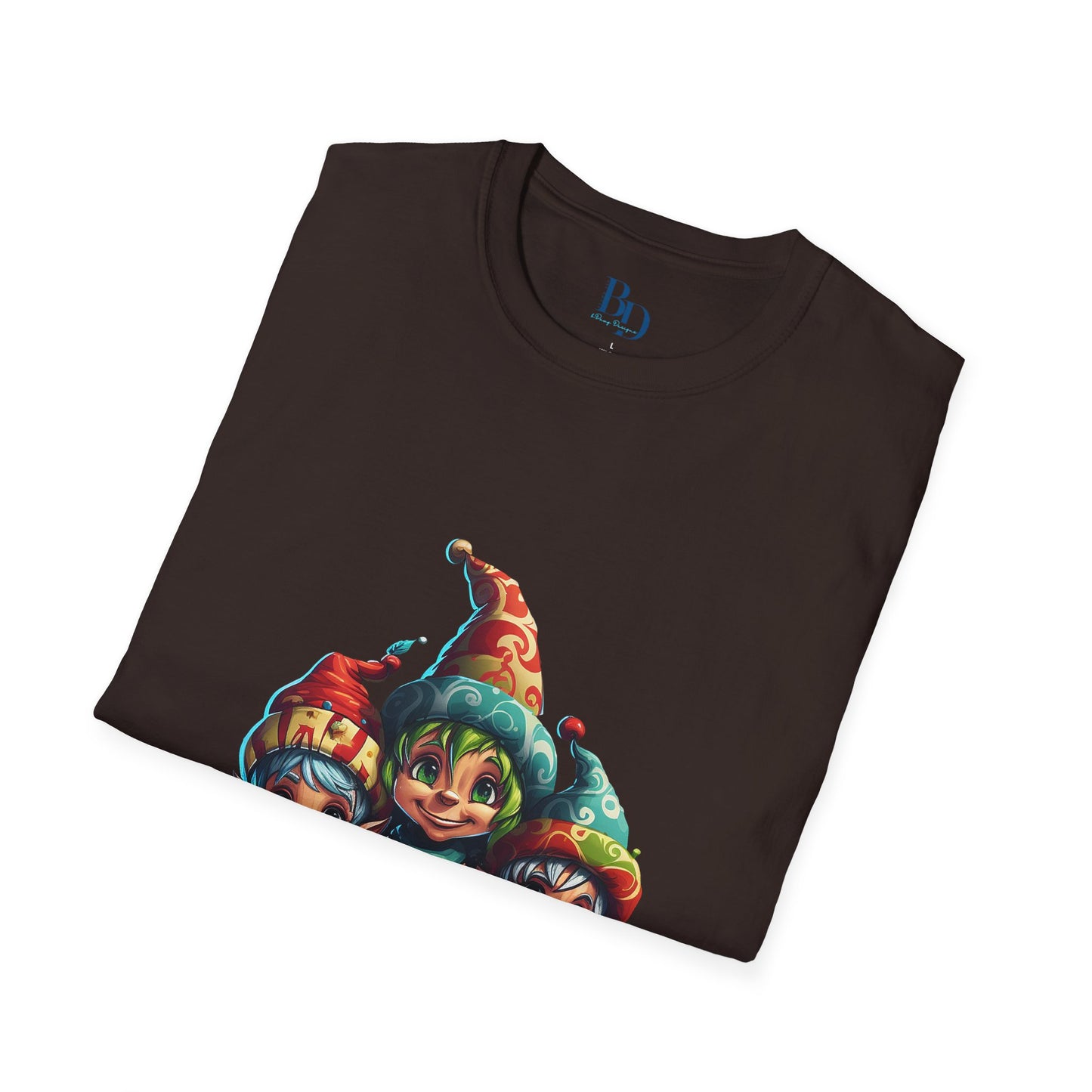 Elfin Magic Trio: Colorful Vintage Unisex Softstyle Tee