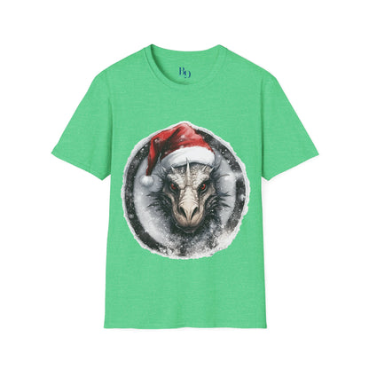 Festive Dragon Magic Unisex Tee: A Holiday Roar!