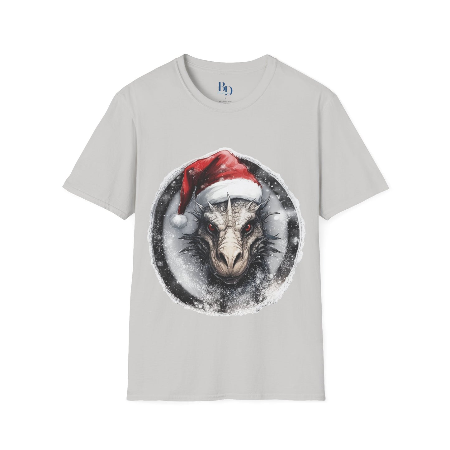 Festive Dragon Magic Unisex Tee: A Holiday Roar!