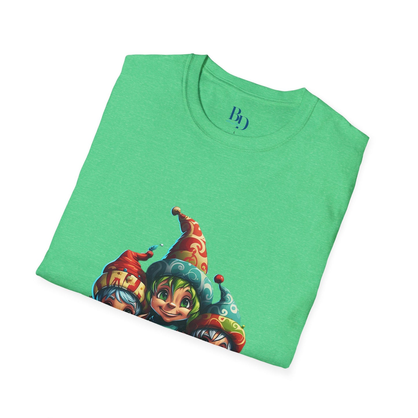 Elfin Magic Trio: Colorful Vintage Unisex Softstyle Tee