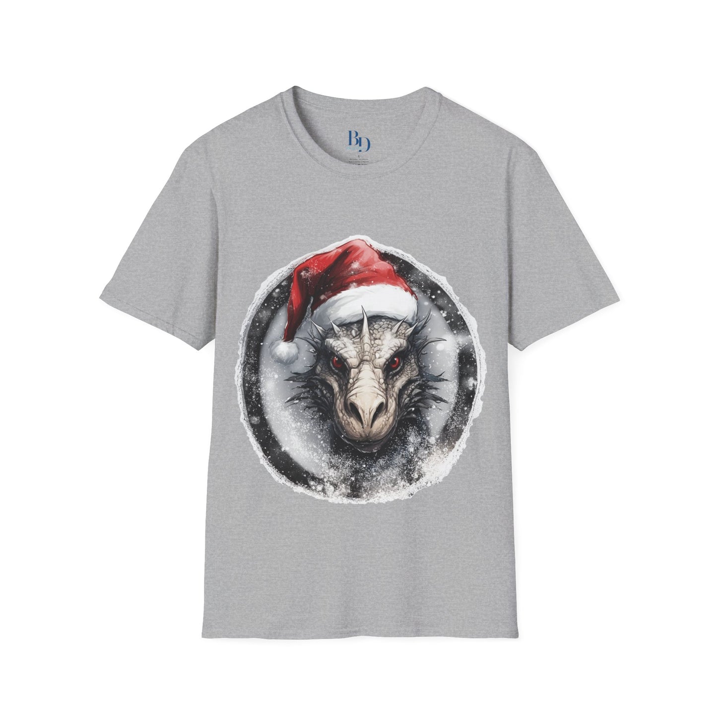 Festive Dragon Magic Unisex Tee: A Holiday Roar!